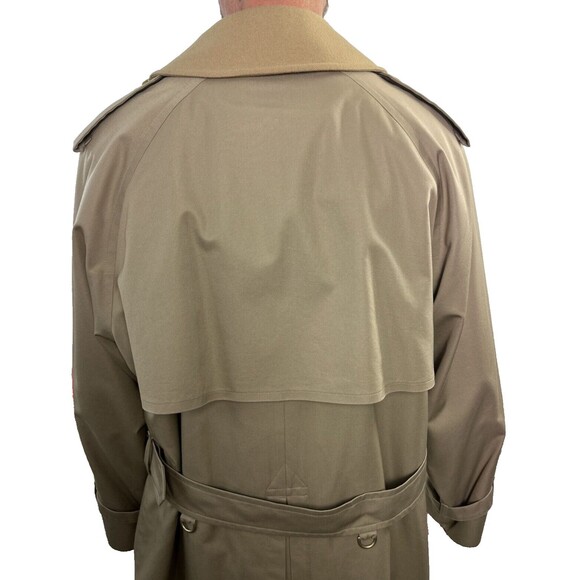 Burberrys of London Trench Coat Beige with Removable Liner Sz 44 Long - Picture 3 of 16